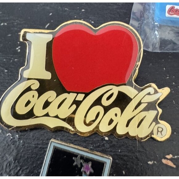 Lot Of 6 1996 Olympics Atlanta GA Coca-Cola Lapel Collectors Pins - Picture 5 of 8